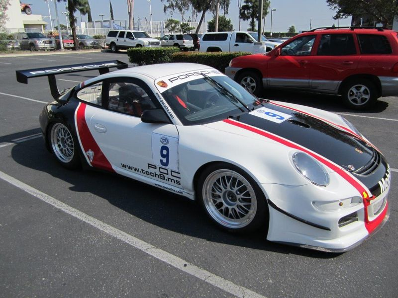 Illustration for article titled 911 GT3 Cup Car That Sean Edwards Drove For Sale